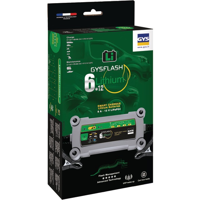 Chargeur de Batterie Flash Lithium 6.12 référence fournisseur 31368065